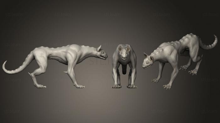 3D модель Болотный зверь (STL)